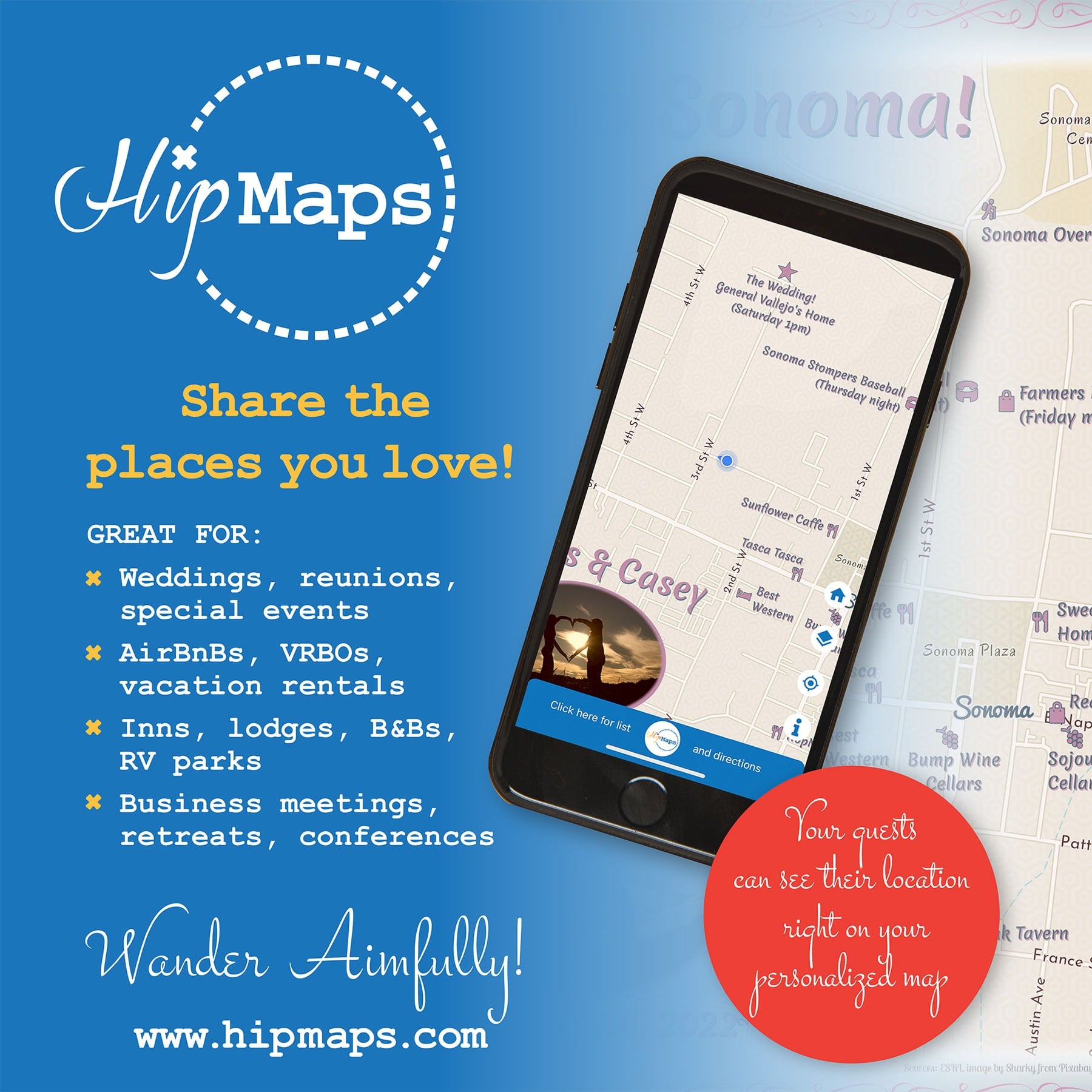 HipMaps-share-the-places-you-love HipsMaps offers recommended hotspots from venue hosts